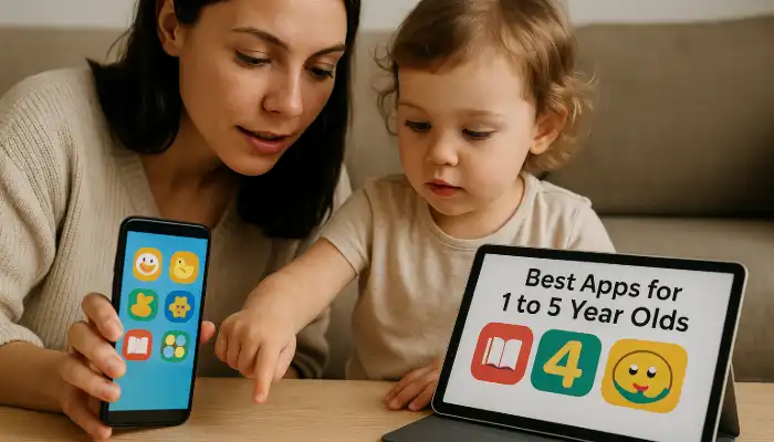 Best Apps for 1 to 5 Year Old's Kids